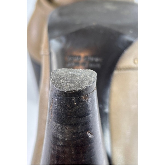 L'Autre Chose Leather Ankle Boots w/Wrap Around Buckle  Strap, Sz 39 EU / 8.5 US - Picture 6 of 8